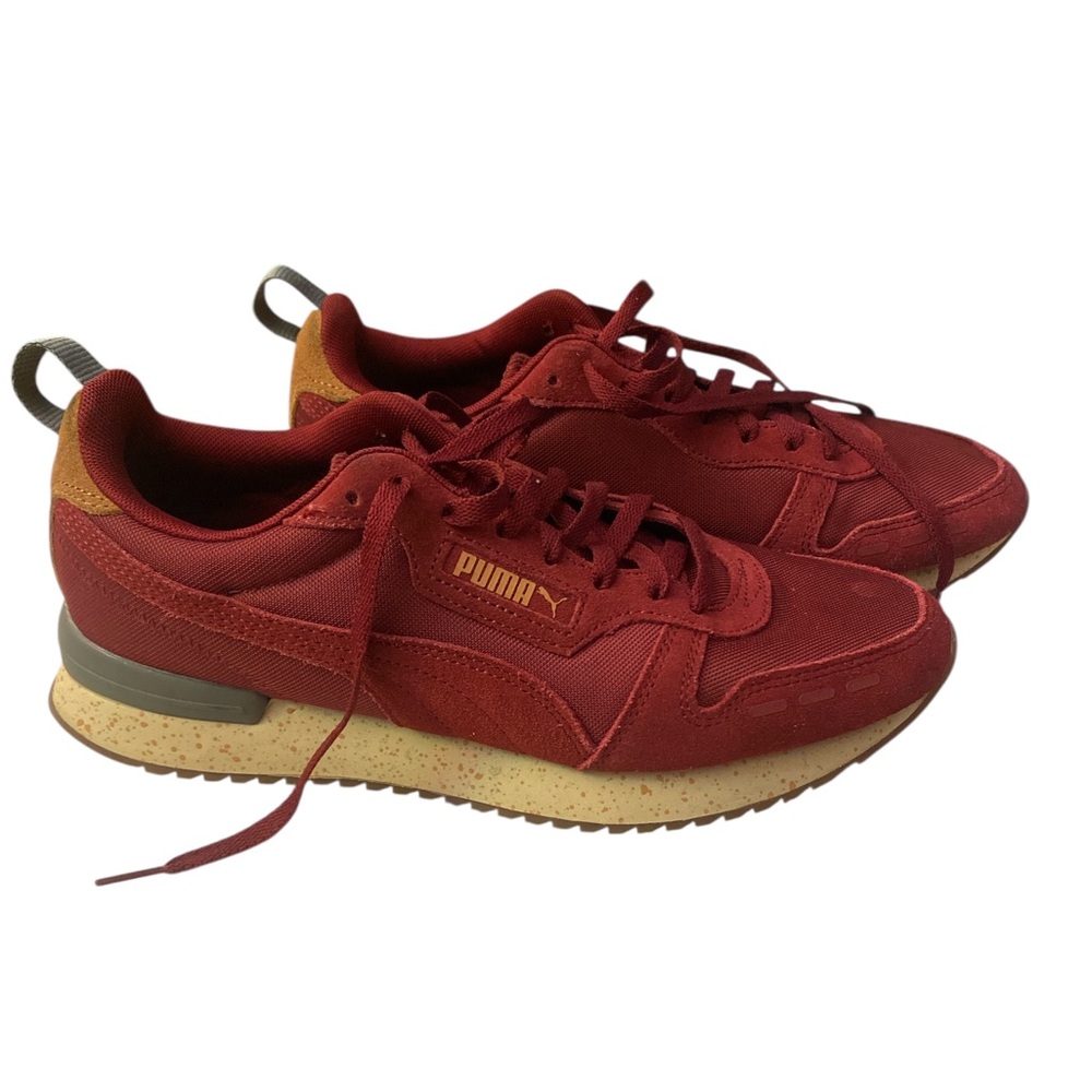 PUMA Men's Burgundy Sneakers EUC 10